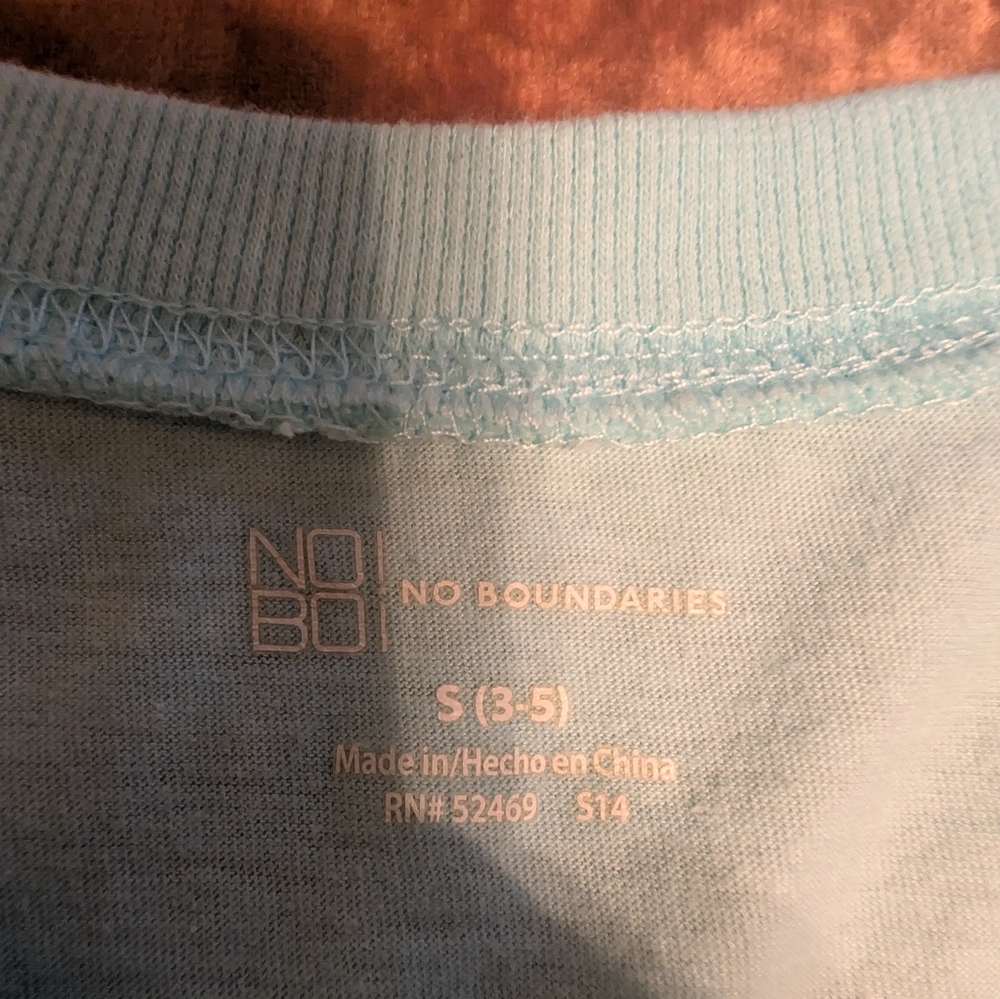 🟣 No Boundaries Light Teal Casual Top With Tie Sides - Picture 5 of 7